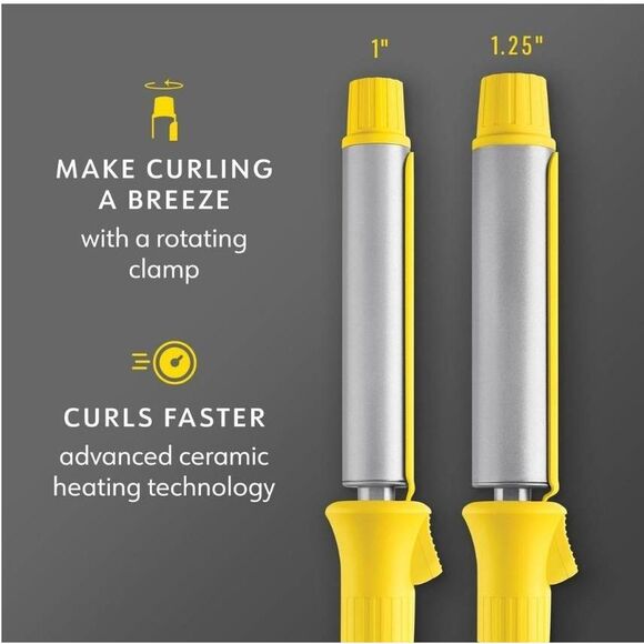 Drybar The 3-Day Bender Digital Rotating Curling Iron 1.25" - Picture 3 of 8